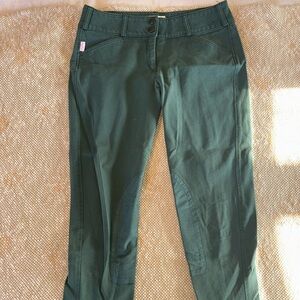 The Tailored Sportsman Dark Green Riding Breeches